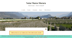 Desktop Screenshot of notaiomurara.it